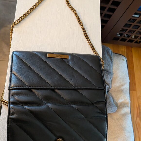 Kurt Geiger London Kensington/Soho Quilted Leather Wallet Bag Crossbody - Picture 4 of 4